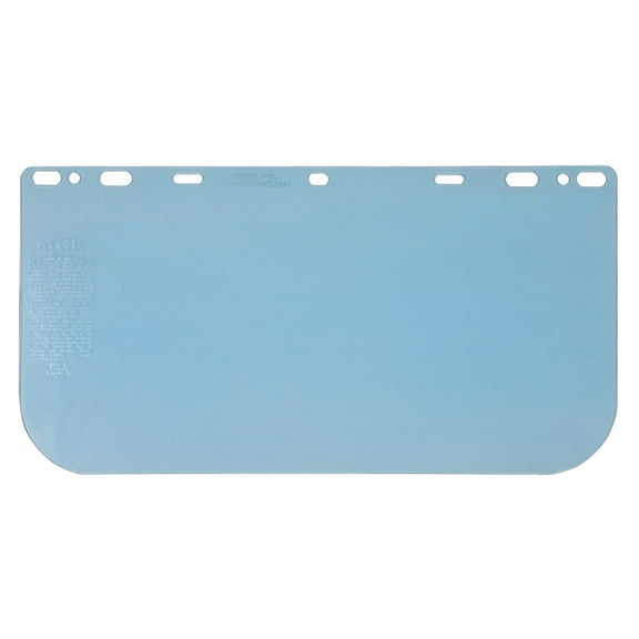 MCR Safety Universal Polycarbonate Face Shield, 8" x 15 1/2" x 0.06", Clear (5 Units)