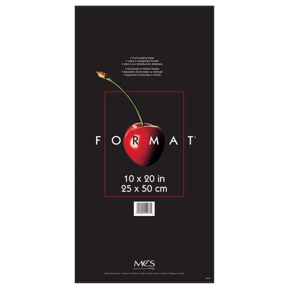 MCS 10x20 Inch Format Frame, Black (12477)