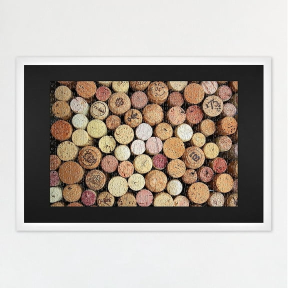 MCS 20x30 Puzzle Frame, White Frame for Finished Puzzles, Vertical & Horizontal Wall-Mounted Large Picture Frame for Puzzle Display & Preservation (1-Pack)