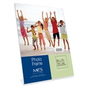 MCS 8.5x11 Inch Bent Acrylic Picture Frame, Vertical (31815)