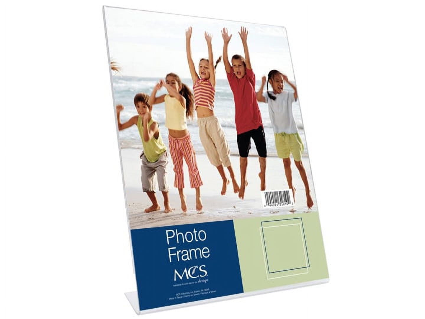 Ultra-Clear Vertical Acrylic Easel Photo Frame 8.5x11
