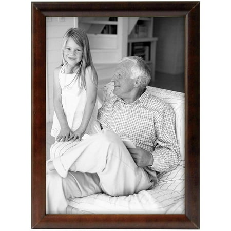 MCS 8x10 Bullnose Tabletop Picture Frame - Walnut