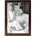 thumbnail image 1 of MCS 8x10 Bullnose Tabletop Picture Frame - Walnut, 1 of 6