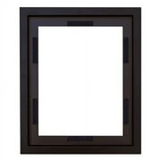 MCS Black Wood Canvas Floating Frame, 11 x 14 Inches