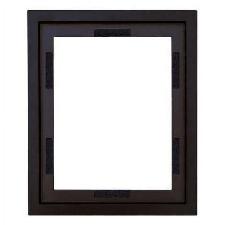 MCS Canvas Float Frame, 8 x 10 x 3/4 in, Gesso Black