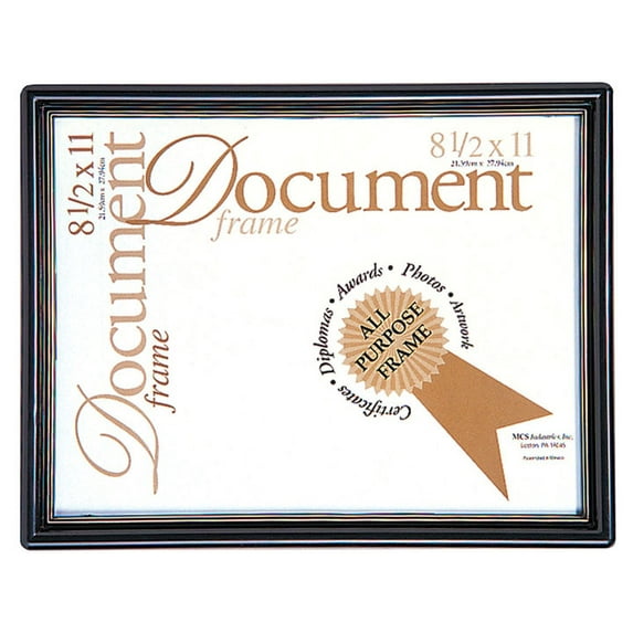 MCS Contour Document Frame For 8-1/2x11