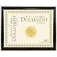 thumbnail image 1 of MCS Economy Document Frame 8.5x11 - Black w/Gold, 1 of 2