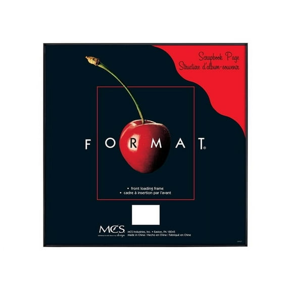 MCS Format Frame 12x12 Black