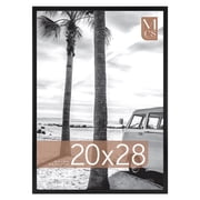 MCS Foundation 20x28 Poster Frame Traditional Black, Vertical & Horizontal Wall Hanging Large Picture Frame for Photos, Posters & Art Prints 1-Pack