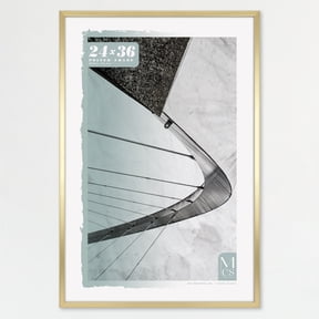 MCS 24X36 Foundation Traditional Poster Frame Brass