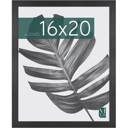MCS Studio Gallery Poster Frame, 16 x 20, Black Woodgrain