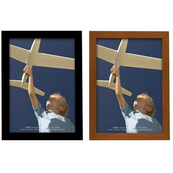 MCS Linear Chestnut Wood Picture Frame For 4x6