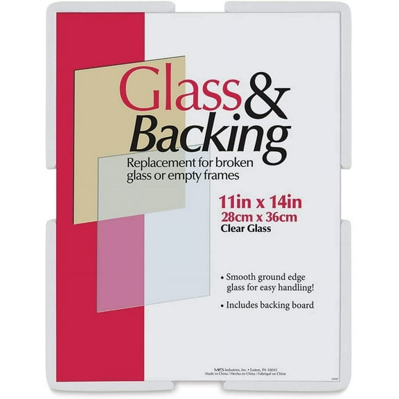 MCS Picture Frame Glass & Backing for 11x14 Frames