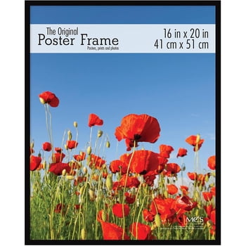 MCS Large Format Gloss Poster Frame - 13" x 19" x 5/32", Black
