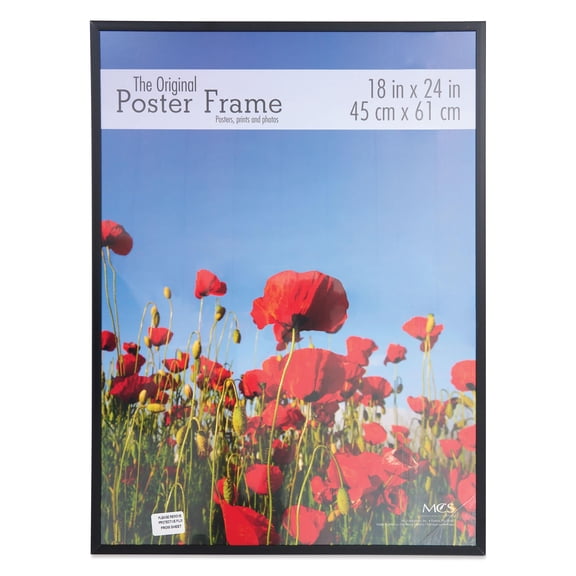 MCS Original Poster 18x24 Inch Frame, Black (23834)