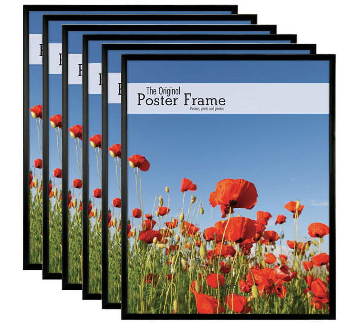 MCS Poster Original Masonite Back Frame for a 20x30" Photograph, Molding 1/2", Black