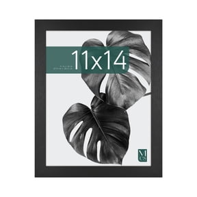 MCS 11X14 Studio Gallery Picture Frame Black Woodgrain