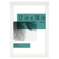 thumbnail image 1 of MCS Studio Gallery 12x18 Picture Frame White Woodgrain, Rectangle Photo Frame for Photos, Posters & Art Prints (1-Pack), 1 of 7
