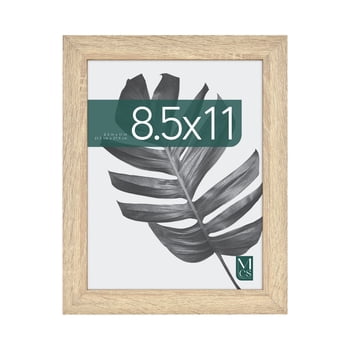 MCS 8.5X11 Studio Gallery Picture Frame Natural Woodgrain