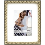 MCS Thin Bead Frame - Champagne, 8" x 10" w/5" x 7" Mat