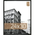 thumbnail image 1 of MCS Trendsetter 24x30 Poster Frame Black High-Gloss, Vertical & Horizontal Wall Hanging Large Picture Frame for Photos, Posters & Art Prints (1-Pack), 1 of 8