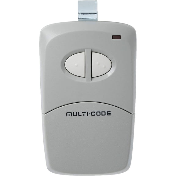 MCS412001 Multi-Code 2-Channel Visor Transmitter, Original Version,Soft Gray