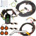 thumbnail image 1 of MCSADVENTURES Green Vertical Rocker Turn Signal Kit for 14+ RZR, 18+ Ranger XP amber/amber light and fang, 1 of 1