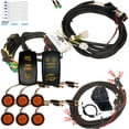 thumbnail image 1 of MCSADVENTURES Plug and Play Vertical Rocker Switch Plug and Play turn kit with Horn / Hazard addon for 15-18 Polaris RZR - amber/amber, 1 of 1