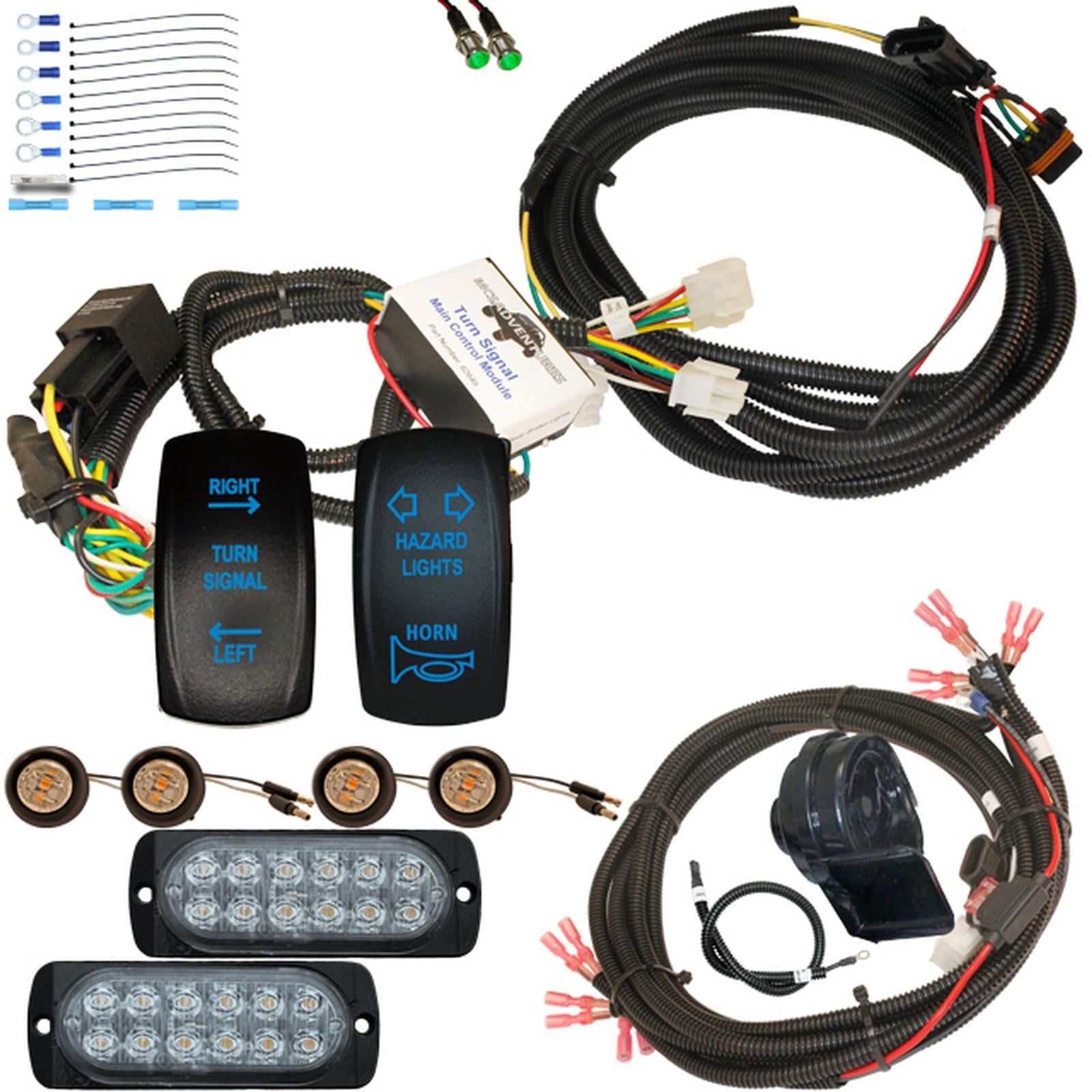 MCSADVENTURES Plug and Play Vertical Rocker Switch Plug and Play turn ...
