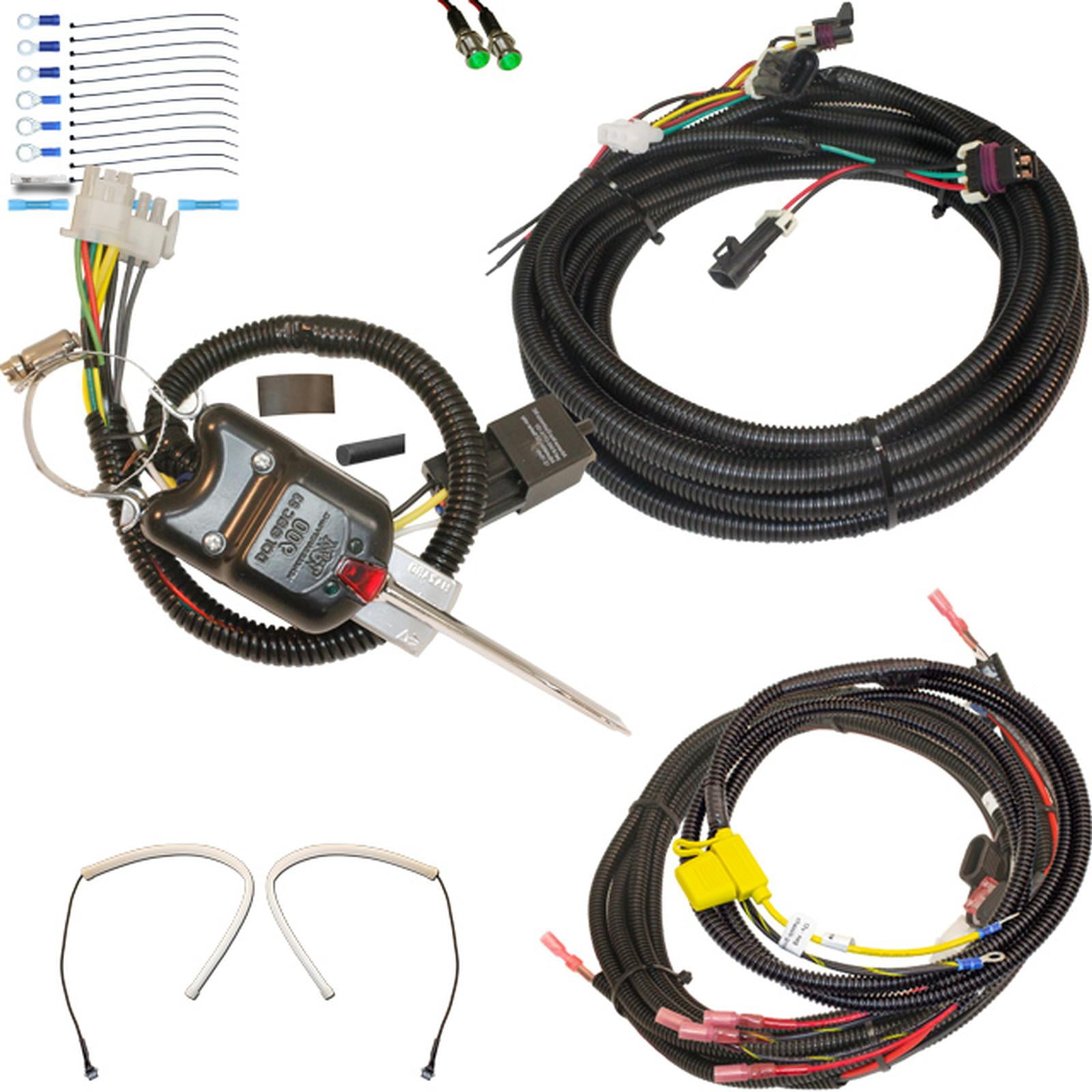 MCSADVENTURES plug and play turn signal kit for 13+ Ranger 500/570/900 Lever switch (black