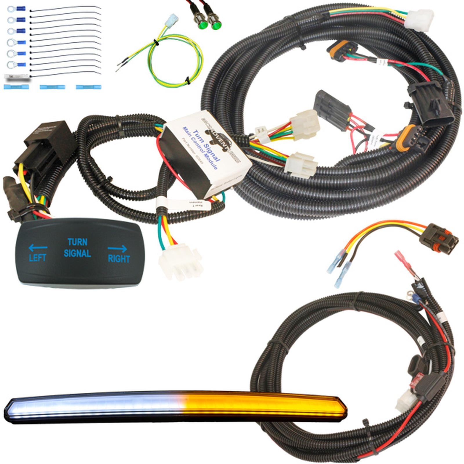 MCSADVENTURES plug and play turn signal kit for 2024 RZR XP 1000