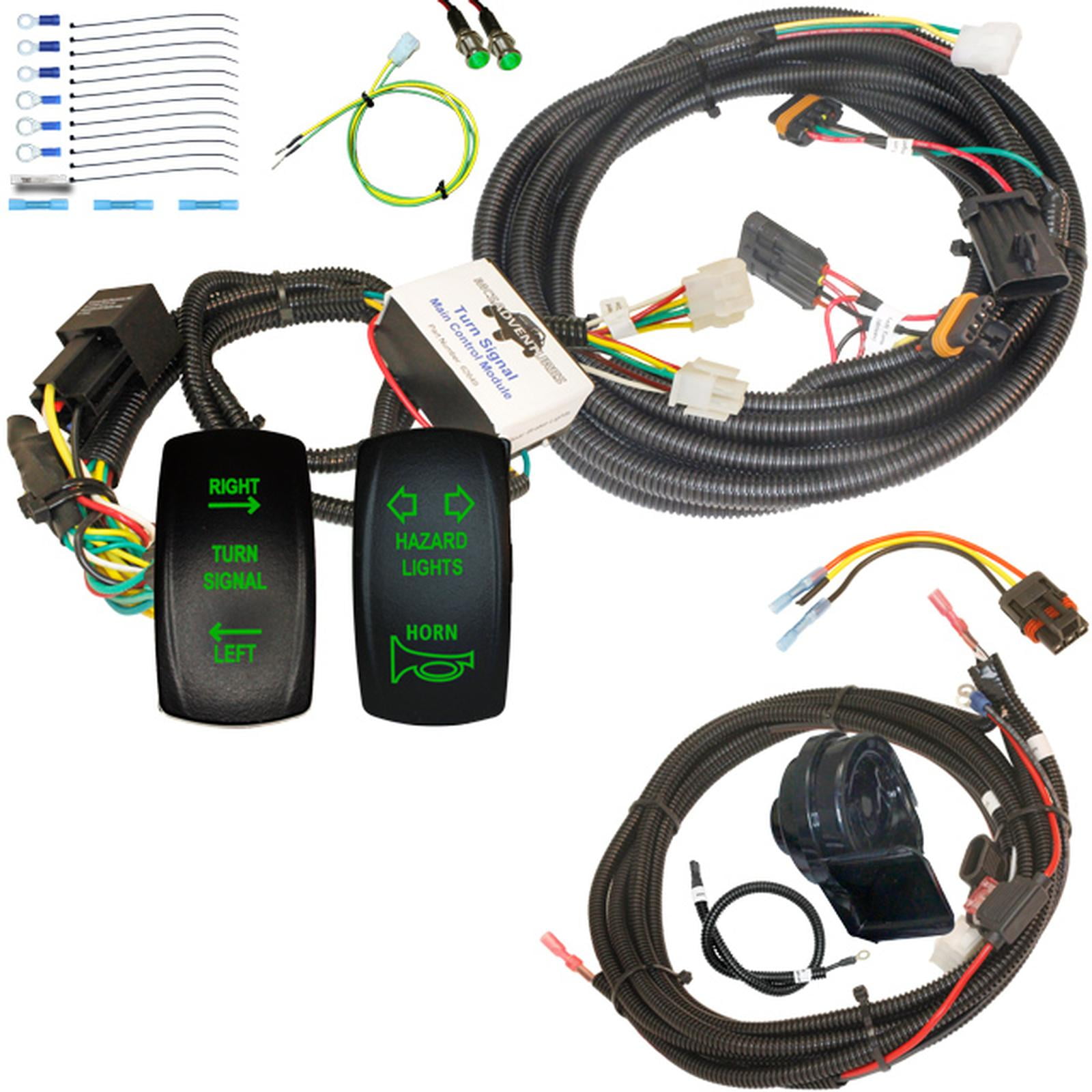 MCSADVENTURES plug and play turn signal kit for 2024 RZR XP 1000 ...