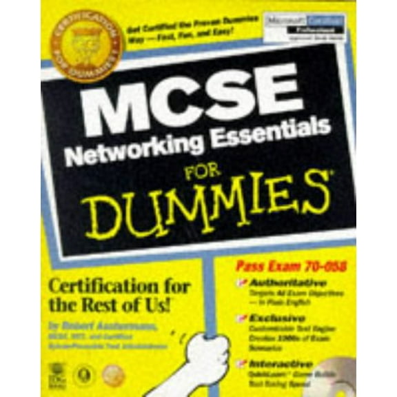 Pre-Owned MCSE Networking Essentials for Dummies 9780764503993 Used