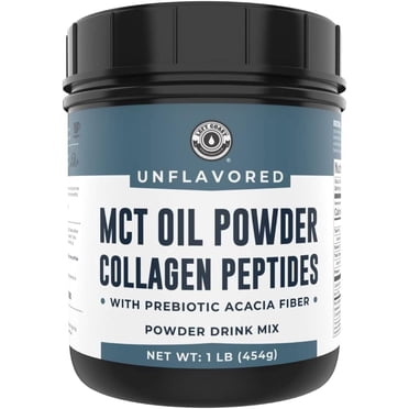 Left Coast Performance Chocolate Keto MCT Powder with Collagen & Acacia ...