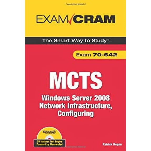 Pre-Owned Exam Cram MCTS 70-642: Windows Server 2008 Network Infrastructure, Configuring (Paperback) 078973818X 9780789738189