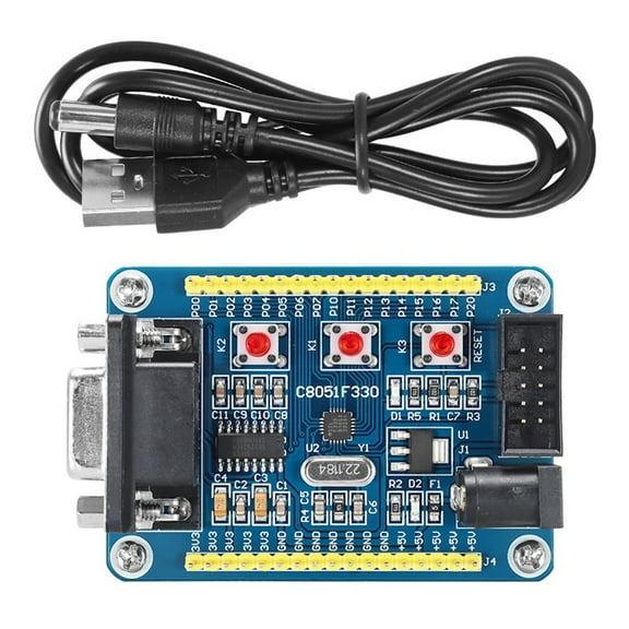 MCU Chip C8051F330 Development Board Internet of Things Programming Learning Motherboard Experimental Board Core Board