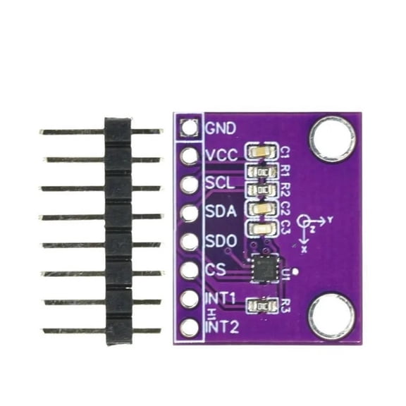 MCU-LIS2DH12TR LIS2DH12TR Three-axis Acceleration Module Sensor Development Board Replace ADXL345