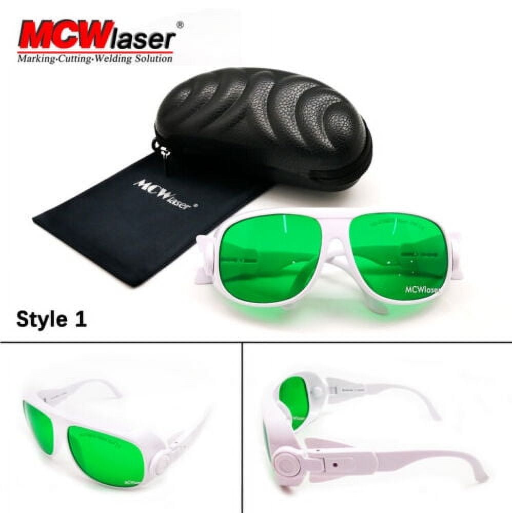 MCWlaser CO2 Laser Glasses Safety Goggles 190-450 & 800-2000nm CE Typical