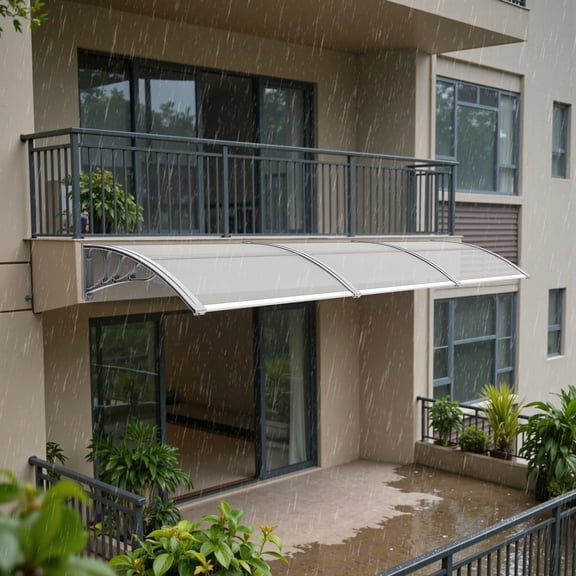 MCombo 10 ft. W x 3.5 ft. D Window & Door Awning