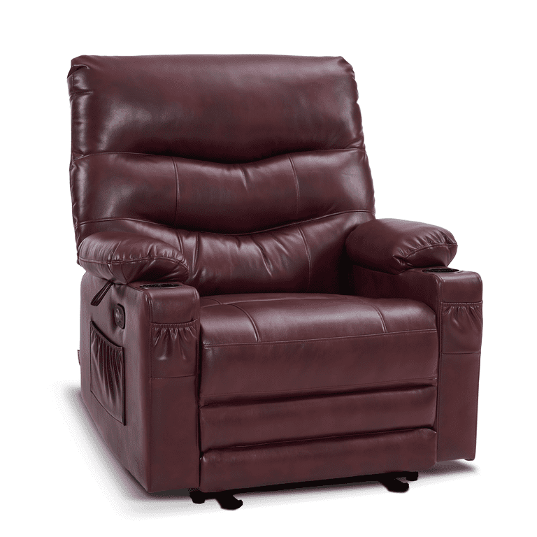 MCombo Oversized Heated Massage Recliner, 25'' Electric Power
