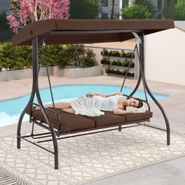 Seater Swing Bed Swing Chair The Range Colorado Grey Metal Swing Chair - Main Image
