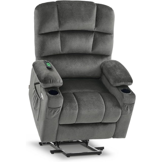 Mcombo Dual Motor Large Power Lift Recliner Chair With Massage And Heat For Big And Tall Elderly 1021