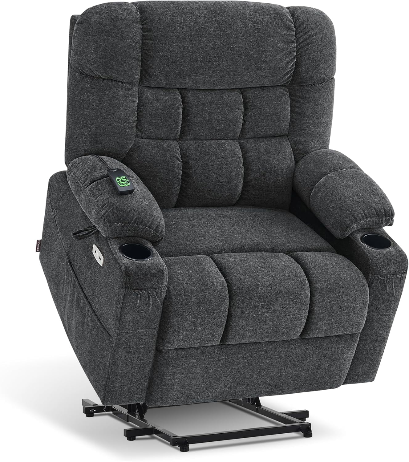 Dual Motor Power Lift Recliner Chair Sofa with Massage and Dual