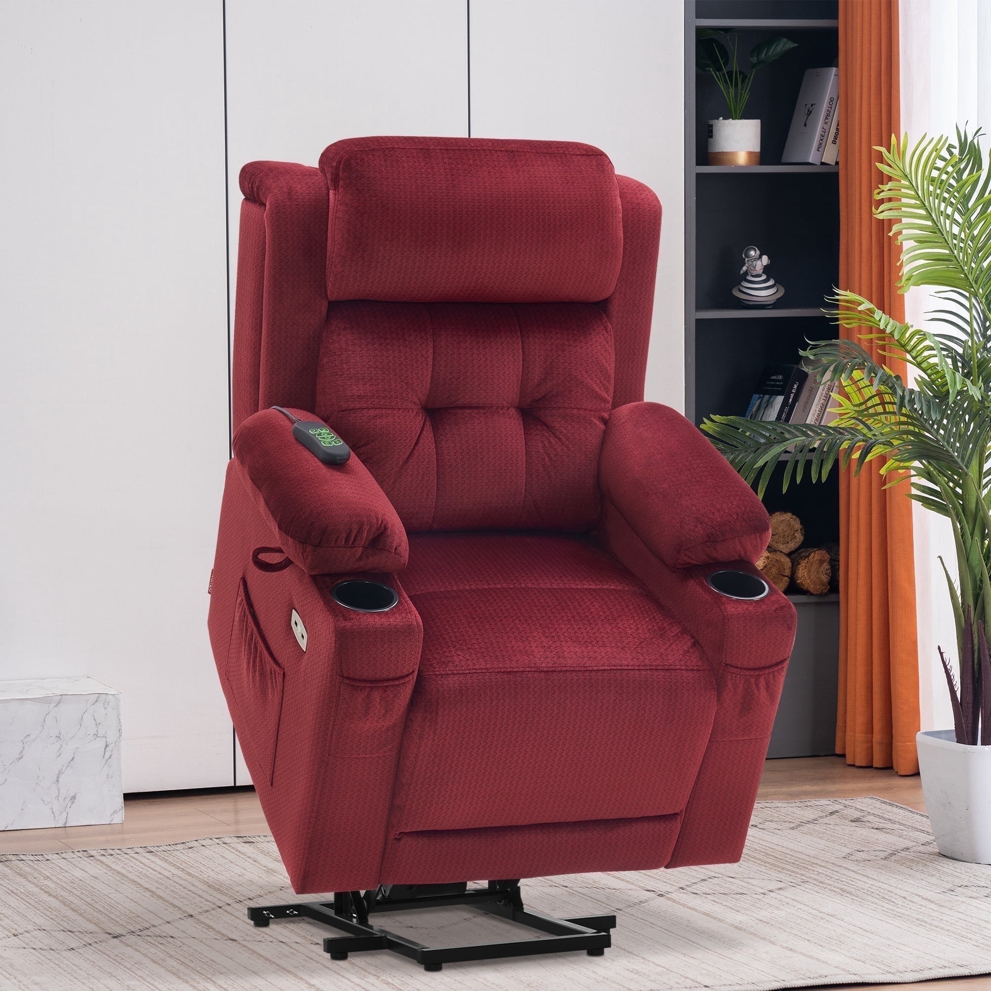 MCombo Small Dual Motor Power Lift Recliner Chair for Petite Elderly ...