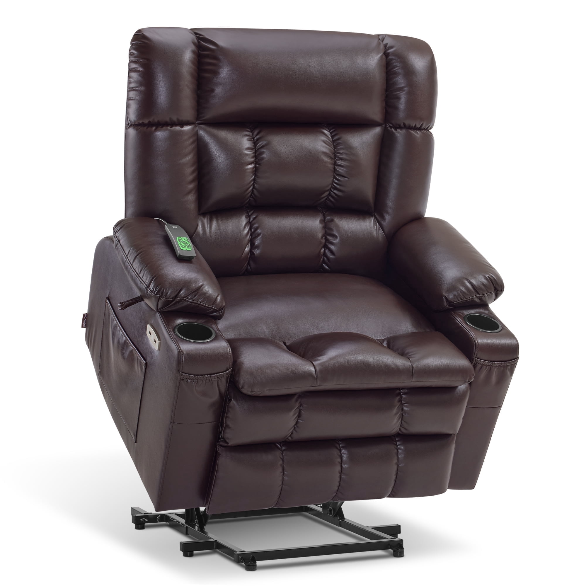 MCombo Dual Motor Power Lift Recliner Lay Flat for Big Elderly in ...