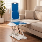 MCombo Electric Floor Lift for Elderly, Bath Lift Chair for Senior, Transfer Assist, Elderly Care Equipment