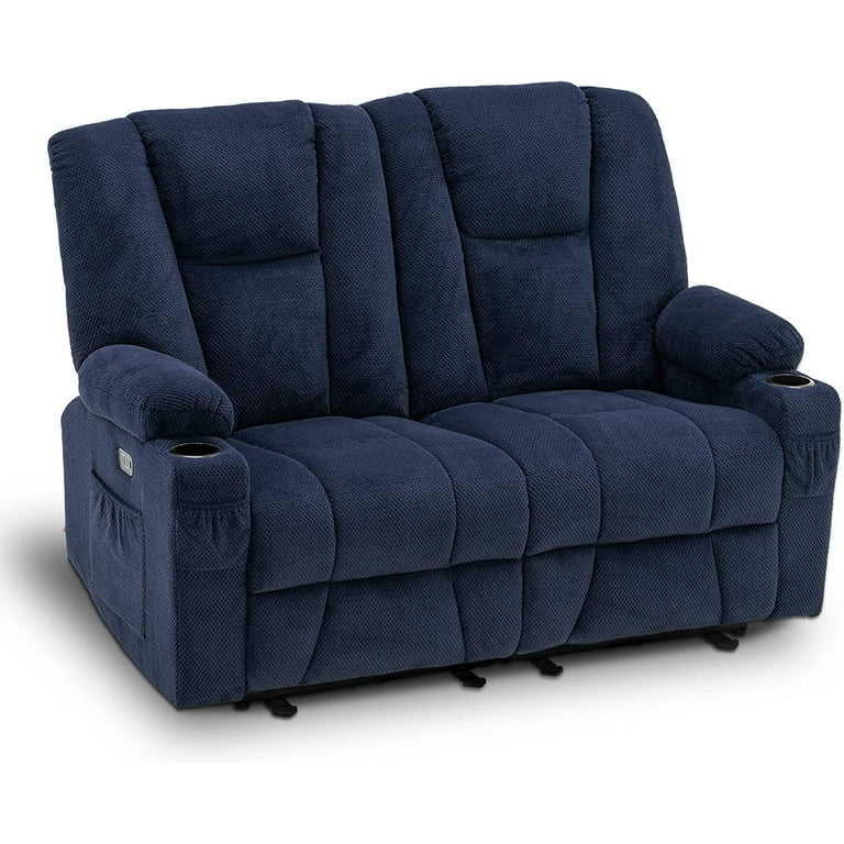 Loveseat recliner without sale console