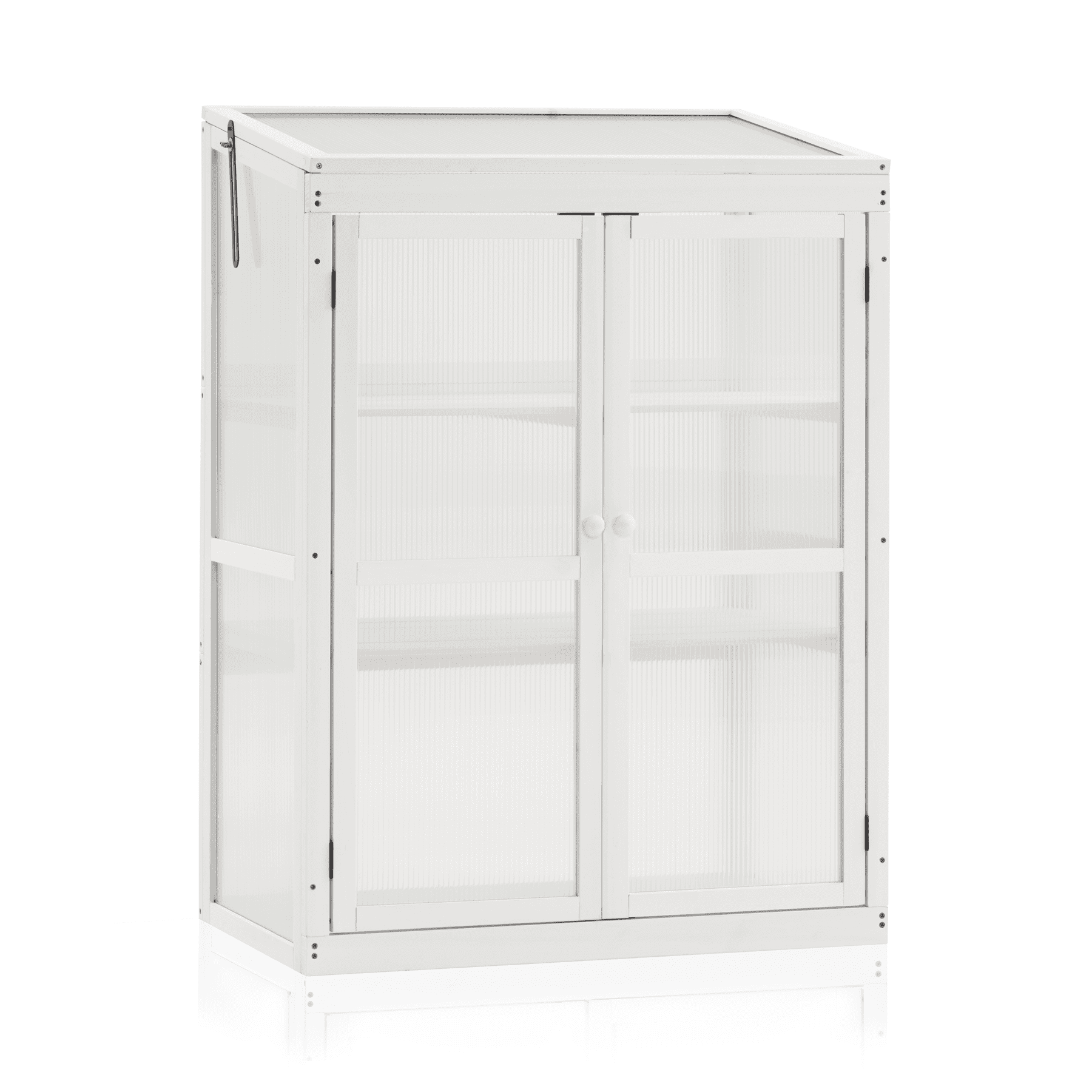 Greenhouse Wooden Cold Frame Greenhouse, Garden Portable Mini