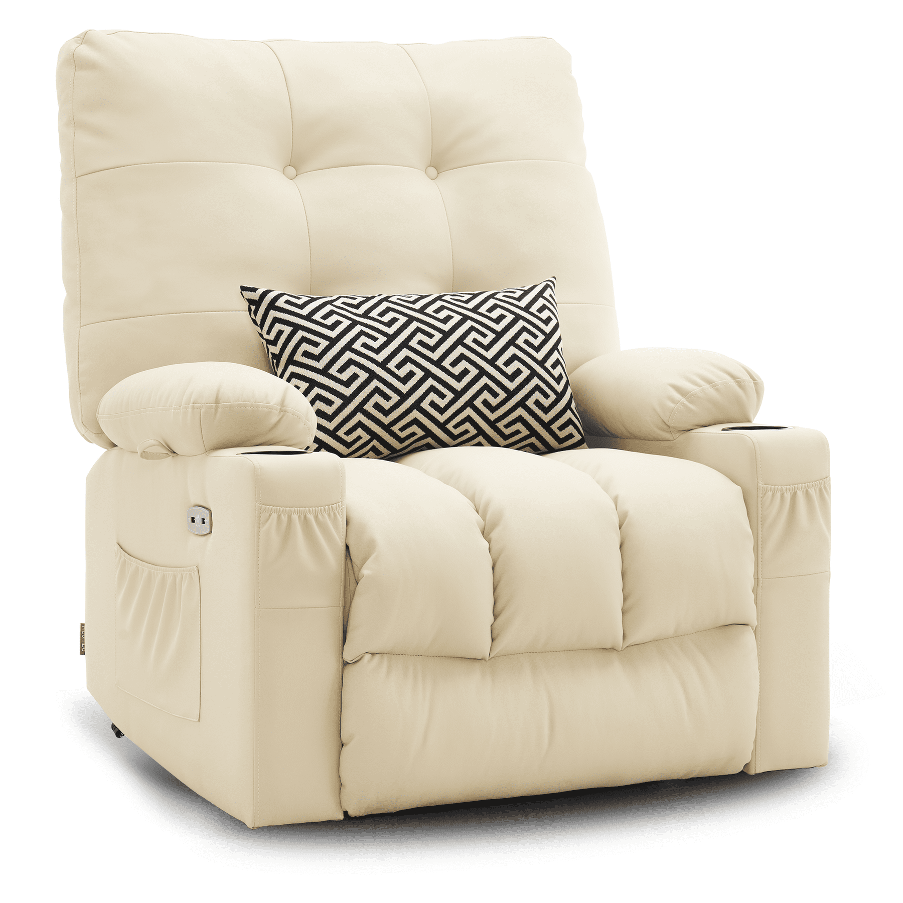 MCombo Large Electric Power Swivel Glider Rocker Recliner Chair w ...