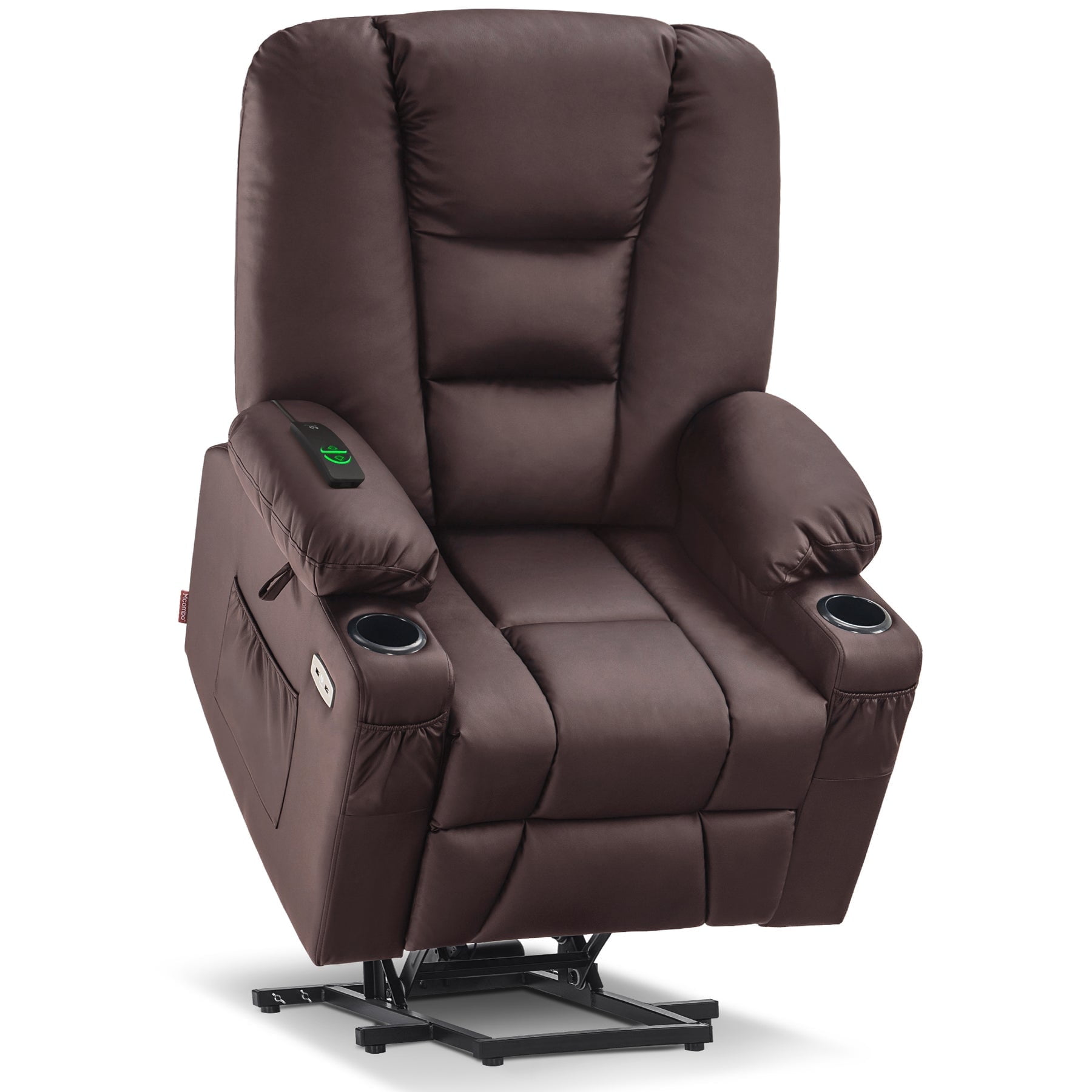 MCombo Large Power Lift Recliner Chair with Massage and Heat for Big ...